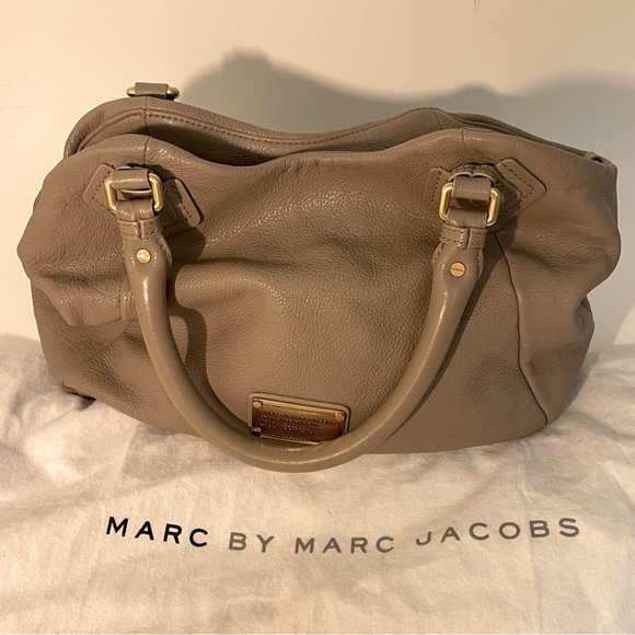 Marc Jacobs Beige leather handbag with strap - Picture 5 of 5